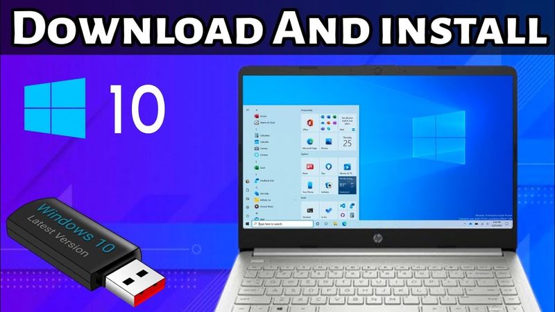 How to Install WIndows 10 from USB | Windows 10 Installation Step by Step 2025