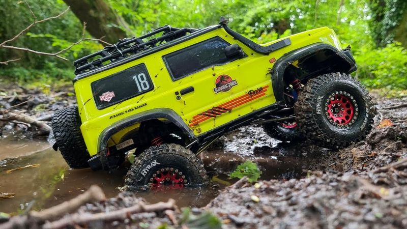 RC Crawler 1/10 - Jimny Forest & Creek Crawl (RGT 136100V3 | FTX Outback 3.0 Paso)
