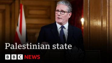 UK to recognise Palestinian state unless Israel agrees Gaza ceasefire | BBC News