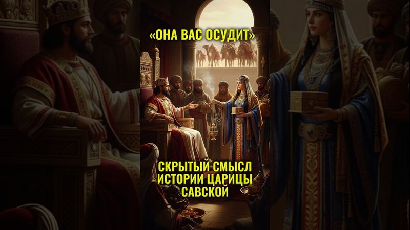 «Она Вас Осудит»: Скрытый Смысл Истории Царицы Савской (Самый сильный и провокационный)