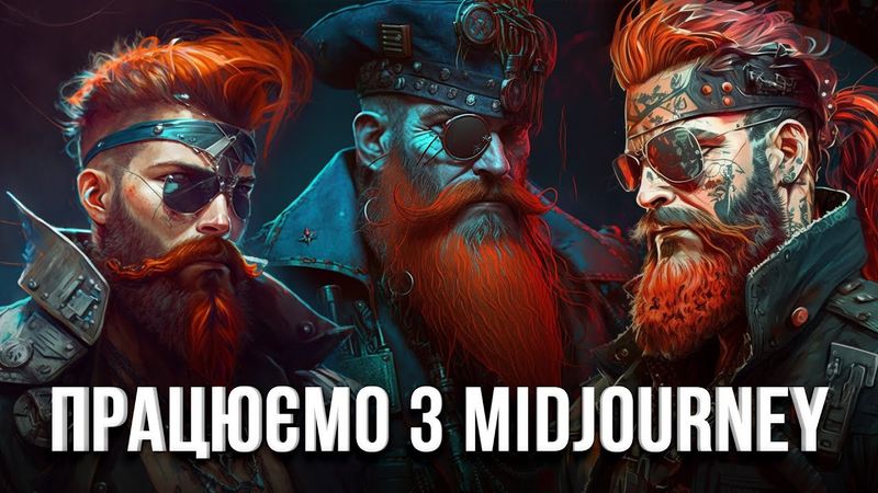 Урок: Як працювати з Midjourney — @KapitanNaMistku