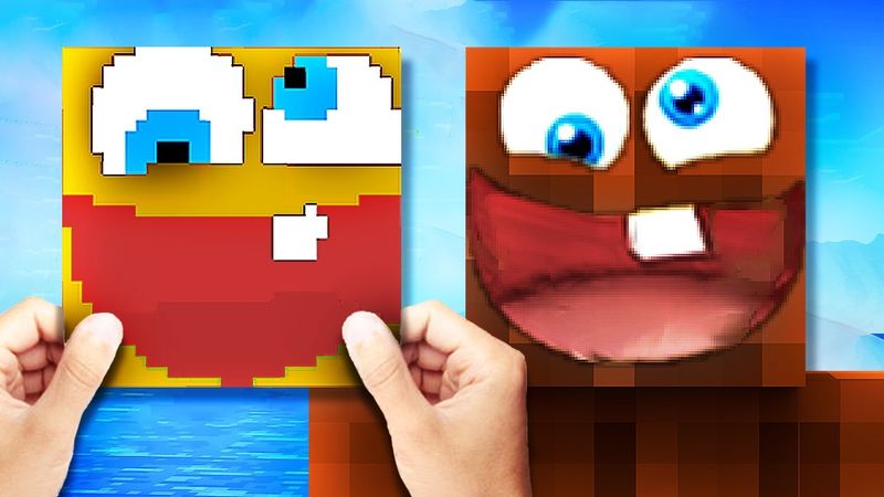 МОИ РИСУНКИ СТАЛИ РЕАЛЬНЫМИ В МАЙНКРАФТ! ✏️😱