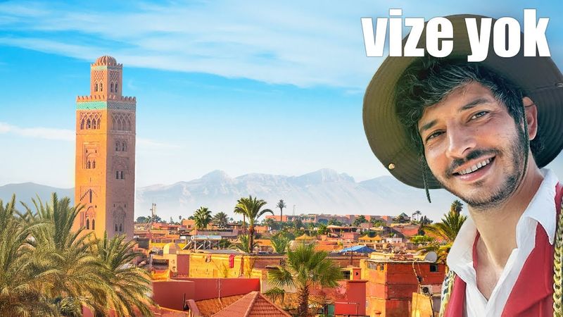 VİZESİZ FAS TATİLİ - Marakeş 1. Bölüm