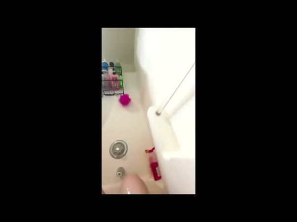 Bath tub night routine 3 with Tia