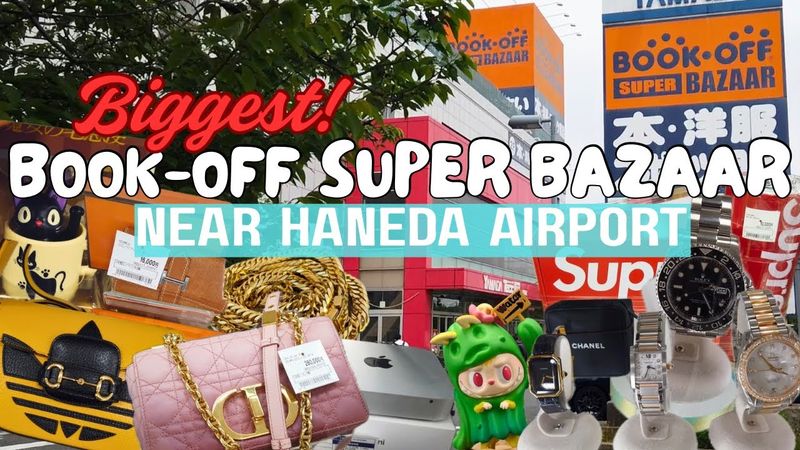 LIVING IN JAPAN 069 | Biggest Book-Off Super Bazaar Near Tokyo's Haneda Airport