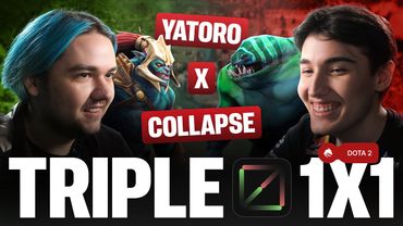 TEAM SPIRIT: YATORO VS COLLAPSE - ТРОЙНОЙ 1X1