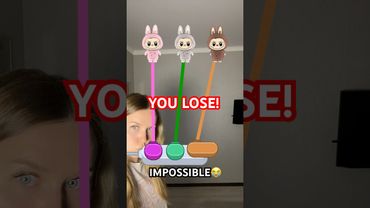 Labubu Charging Challenge🔋🐰IMPOSSIBLE😭#shorts