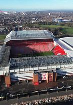 @Liverpool FC : Anfield in all its glory. 🏟️🔴 A true fortress of foot...