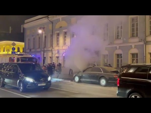 Лімузин путіна вибухнув