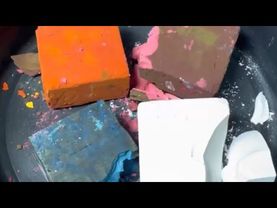 Plain White & Dyed Fresh Chalk Blocks