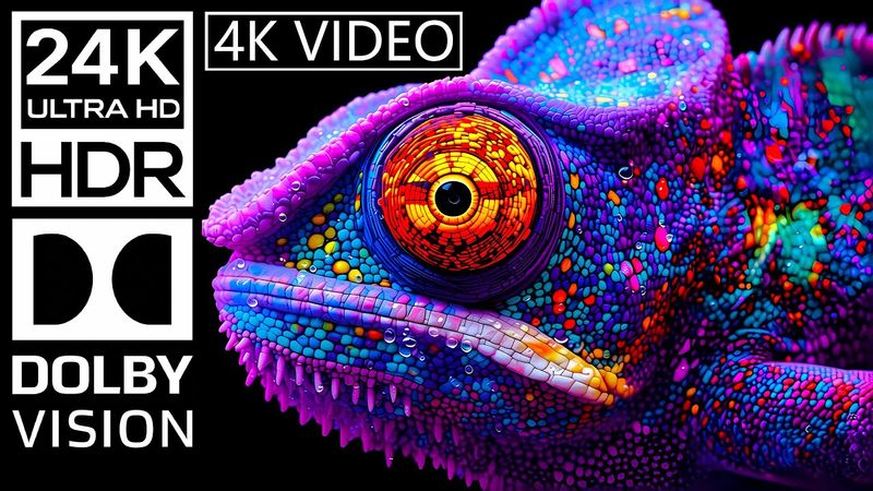 4K Video Exploring Earth's animal | 24K HDR 120fps Dolby Vision (8K / 4K TV)