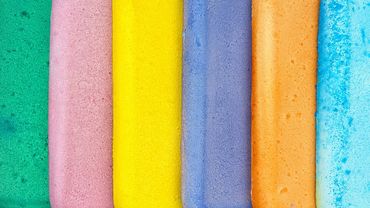 Oddly satisfying video★GYM CHALK★Crispy powder★Colored chalk★