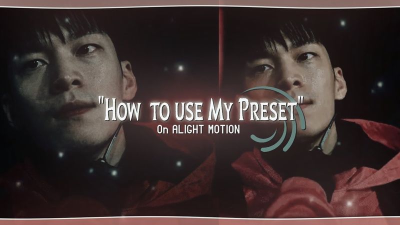 How to Use my preset Alight Motion Giveway link