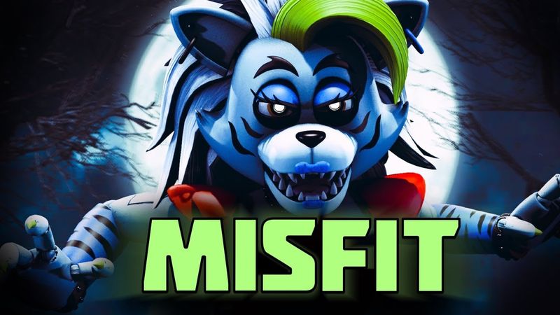 [SFM] Roxanne Wolf Song "Misfit" | Rockit Music & Deadlands (FNAF Security Breach)