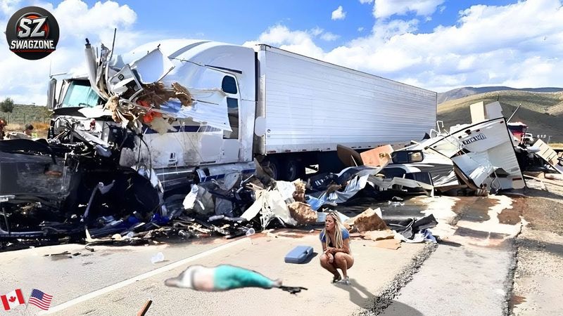 156 Crazy Car and Truck Moments – Dangerous Driving Caught on Dashcam