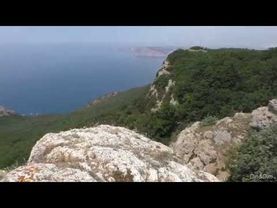 Крым. Вид с хребта Биллер на ландшафтный заказник «Мыс Айя». 16 июня 2018 года.