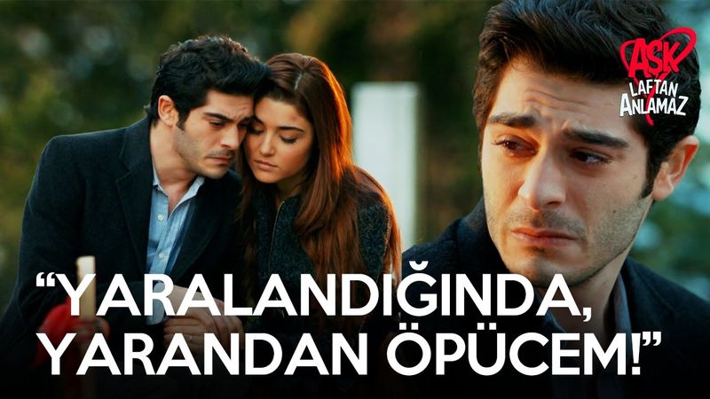 Murat annesinin mezarında! | Aşk Laftan Anlamaz