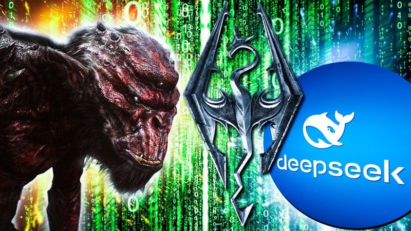 ПОГОВОРИЛ С ТРОЛЛЕМ (СКАЙРИМ С НЕЙРОСЕТЬЮ)