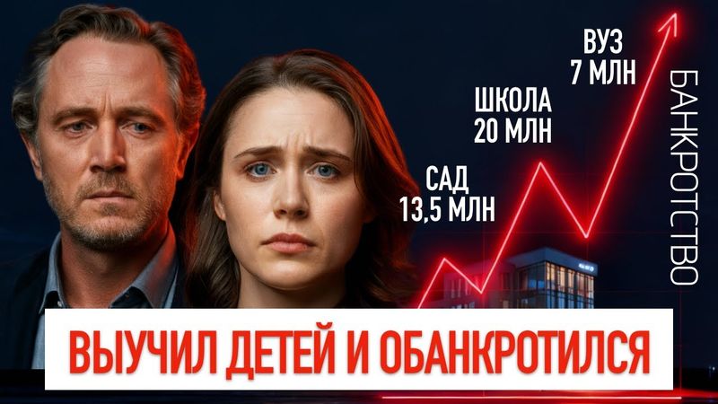 ВЫУЧИЛ ДЕТЕЙ И ОБАНКРОТИЛСЯ