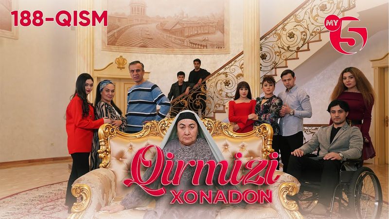 "Qirmizi xonadon" yoxud "Qalbim o'g'risi" 188-qism (milliy serial)
