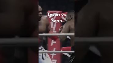 Tyson vs Sapp#boxing