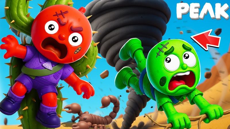 СМЕХ ДО СЛЁЗ! УБЕГИ ОТ ТОРНАДО пока НЕ ПОЗДНО! ОЧЕНЬ ОПАСНАЯ ПУСТЫНЯ! ОБНОВЛЕНИЕ В PEAK