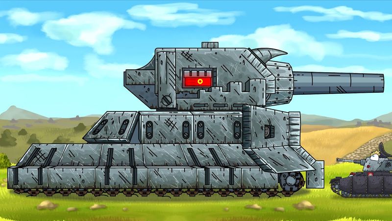 Iron supremacy. Creation of Goose-Fortress - Cartoons about tanks