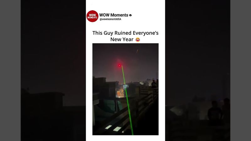 This Guy Ruined Everyone’sNew Year 😂