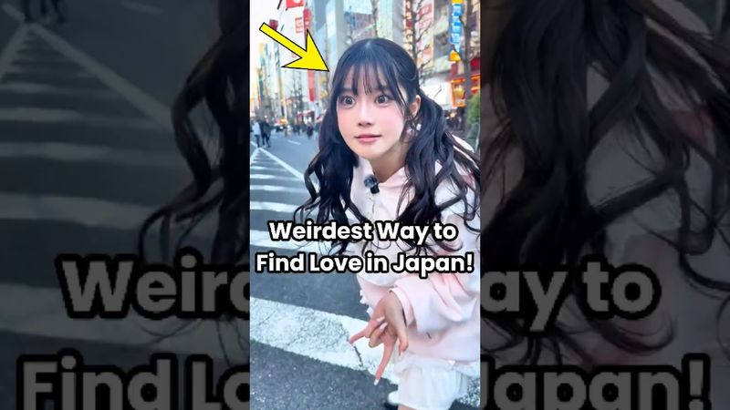 Weirdest Way to Find Love in Japan! #Japan