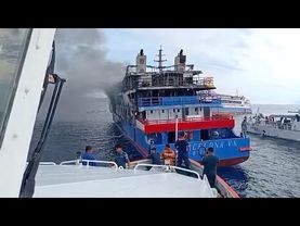 Hundreds rescued from Indonesia passenger ferry blaze