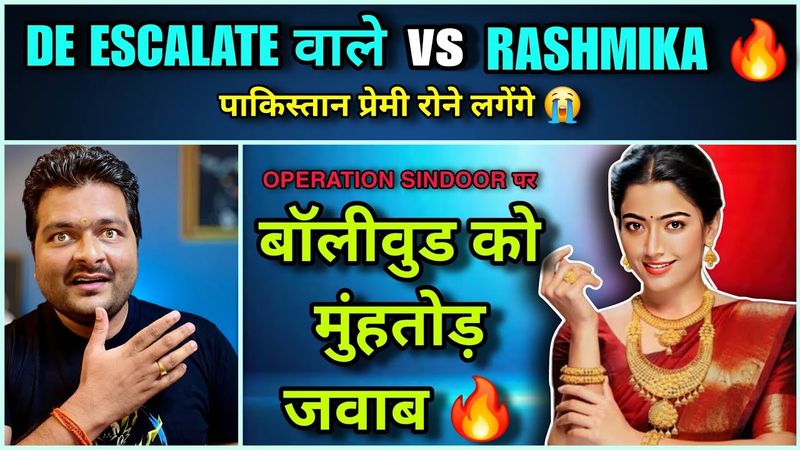 Rashmika Mandanna का Bollywood को करारा जवाब 🔥😎 Vinod Kapri 🛑 De Escalate 🛑 Say No to War 🛑