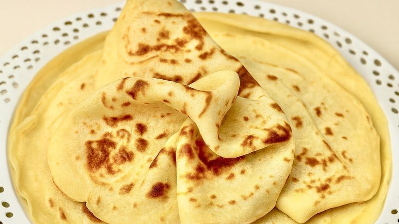 خبز الخلاط السريع ! بدون خميرة وبدون عجن ! كريب جاهز في 5 دقايق وبمكونات بسيطة !