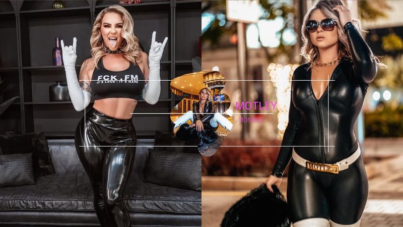 Motley Monroe - Plus Size in Leather | US Curvy Fashion Nova Model | Lifestyle & Carrer