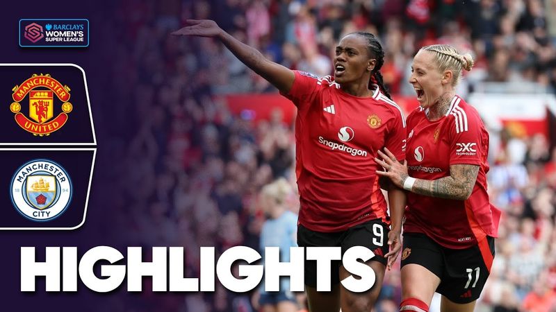 Brilliant Manchester Derby Ends In A Draw! | Man United v Man City Highlights | Barclays WSL 2024-25