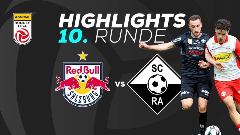 FC Red Bull Salzburg - SCR Altach 10. Runde ADMIRAL Bundesliga 2025/26