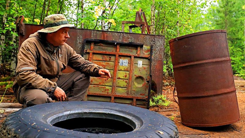 НАШЁЛ "МЕДЬ" СКЛАД ЭЛЕКТРОДВИГАТЕЛЕЙ! ЛАТУНЬ! БОЧКИ, ЦИСТЕРНЫ, ВСЁ БРОШЕНО! ВЕРНЁМСЯ СЮДА СНОВА?