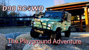 The playground. A RC4WD D90 Adventure Land Rover Defender