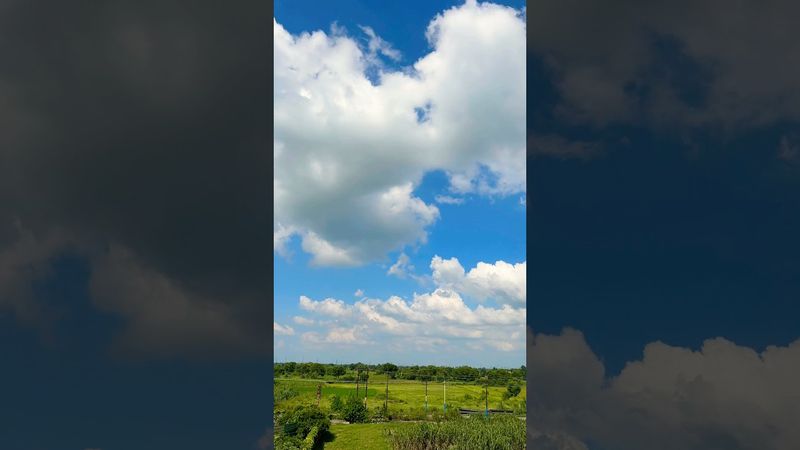 Magical Timelapse of clouds || #nature || clouds