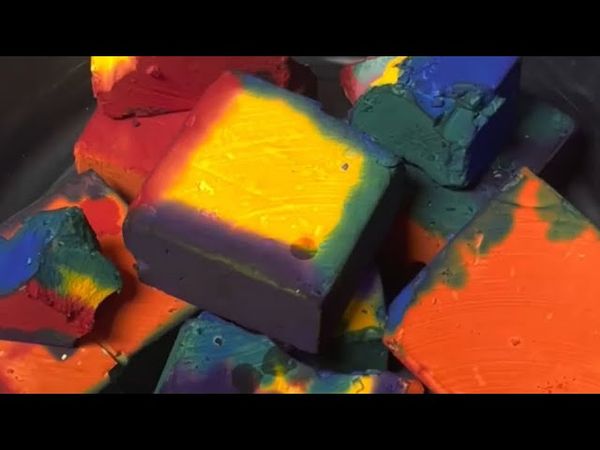 Colorfully Dyed Gym Chalk