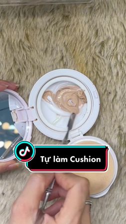 Tự làm cushion đi du lịch nào chị em 😄 #diy #cushion #diycushion #bea...