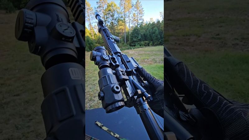 More POV of the Triarc 14.5"/Radian build. | #Triarc #Radian #Trijicon #POV #Eotech #ar15 #Airsoft