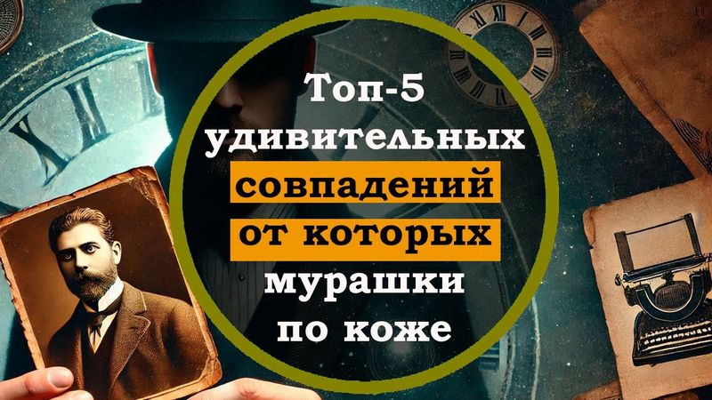 ТОП 5 Удивительных и Невероятных Совпадений, в которые трудно поверить