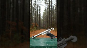 Ruger Mark II Target With Volquartsen Grip And V-Comp