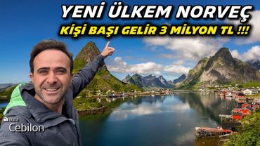 Je suis arrivé dans le nouveau pays, la Norvège - Le revenu par habitant est de 3 millions de TL !!!