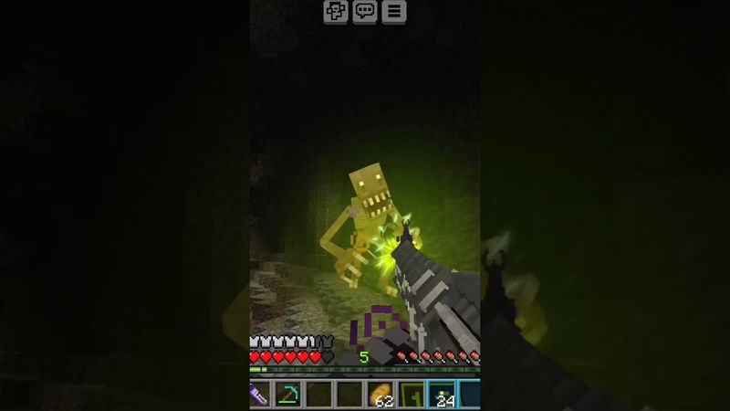 Cave Dweller X Radium's armament #dweller #minecraftbedrock #minecraftpe