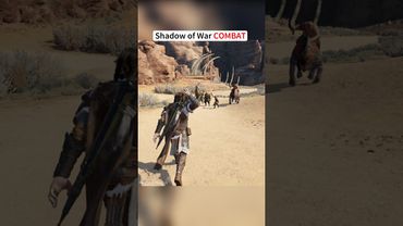 Shadow of War combat is beautiful