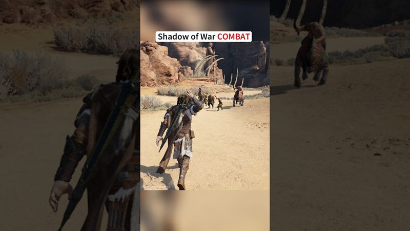 Shadow of War combat is beautiful