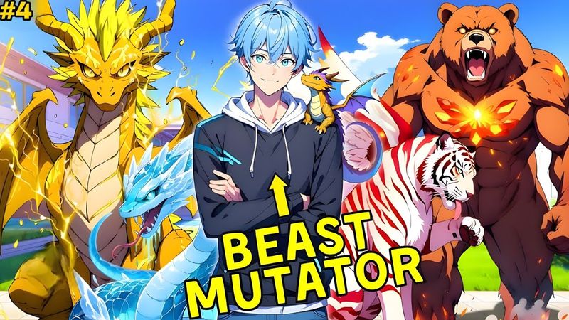 شاب يتيم كل وحوشه بتكون من الفئات الأسطورية وبيصدم الكل بعد ماكان دائما فاشل😈🔥|حكاية كايل4️⃣