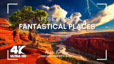 Fantastic Places in 4K HDR 60FPS Dolby Vision | Wonders of The World