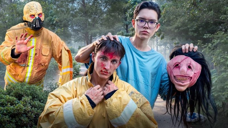 СНЯЛИ МАСКУ С МАНЬЯКА ОТСЕКАТЕЛЯ И ПОЙМАЛИ ЕГО. Я ЗАСТРЕЛИЛ ПОЖАРНИКА?